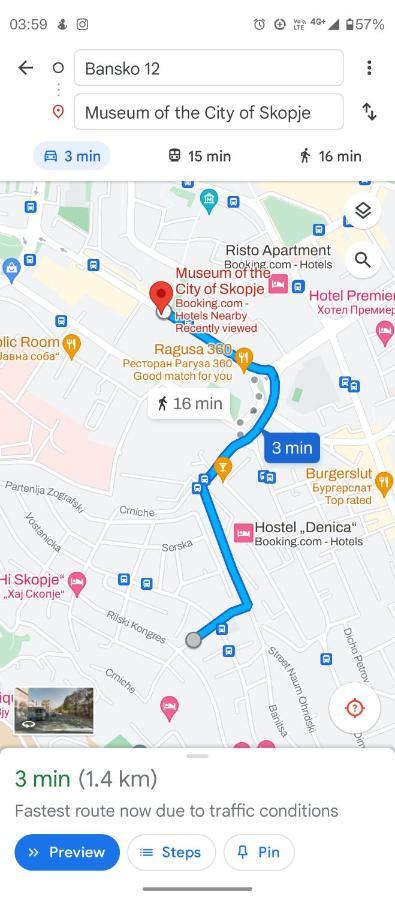 Digital Nomad Comfy Apartment,Foot Mountain Vodno And Millennium Cross,19 Min By Walk To Cener,Free Parking Escópia Exterior foto