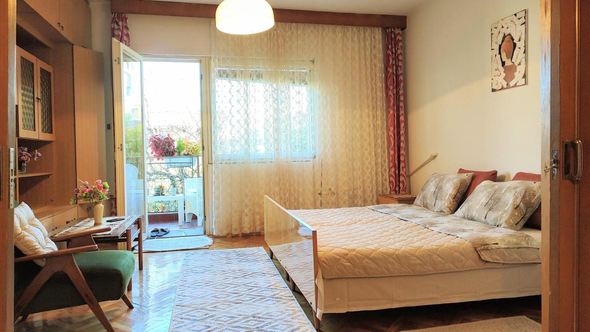 Digital Nomad Comfy Apartment,Foot Mountain Vodno And Millennium Cross,19 Min By Walk To Cener,Free Parking Escópia Exterior foto